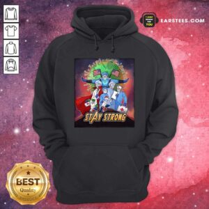 Alternative view of Coronavirus Avengers Nurses Stay Strong Shirt