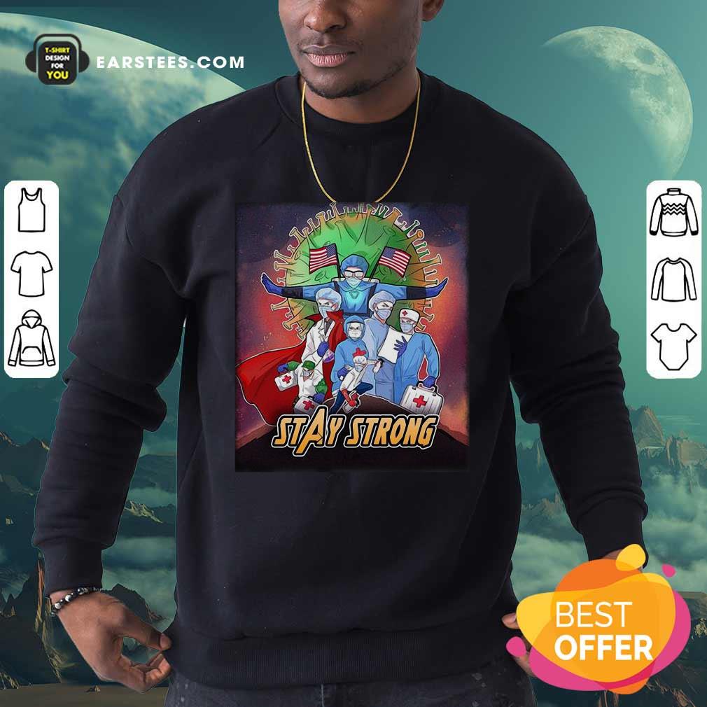 Coronavirus Avengers Nurses Stay Strong Shirt - Image 5