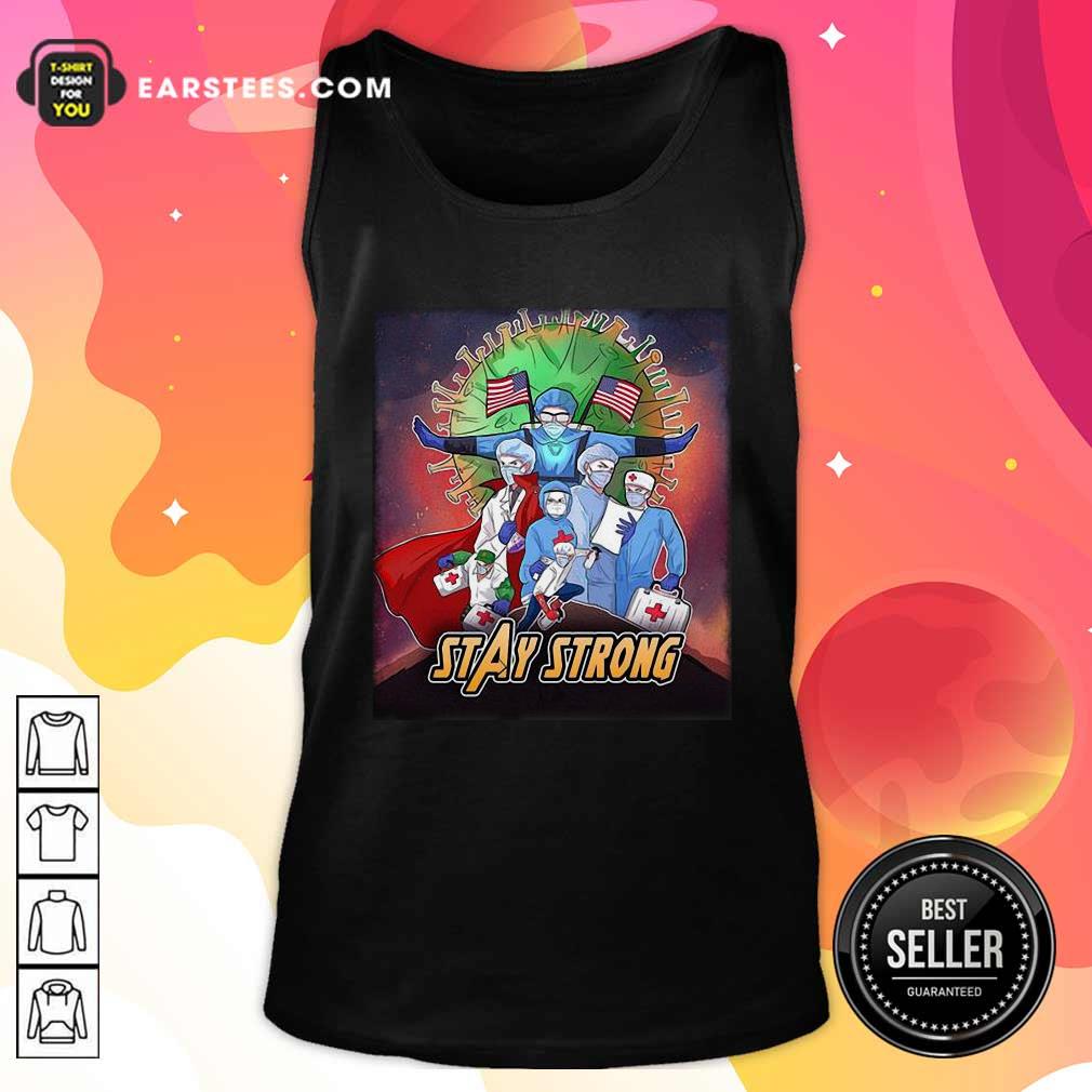 Coronavirus Avengers Nurses Stay Strong Shirt - Image 4