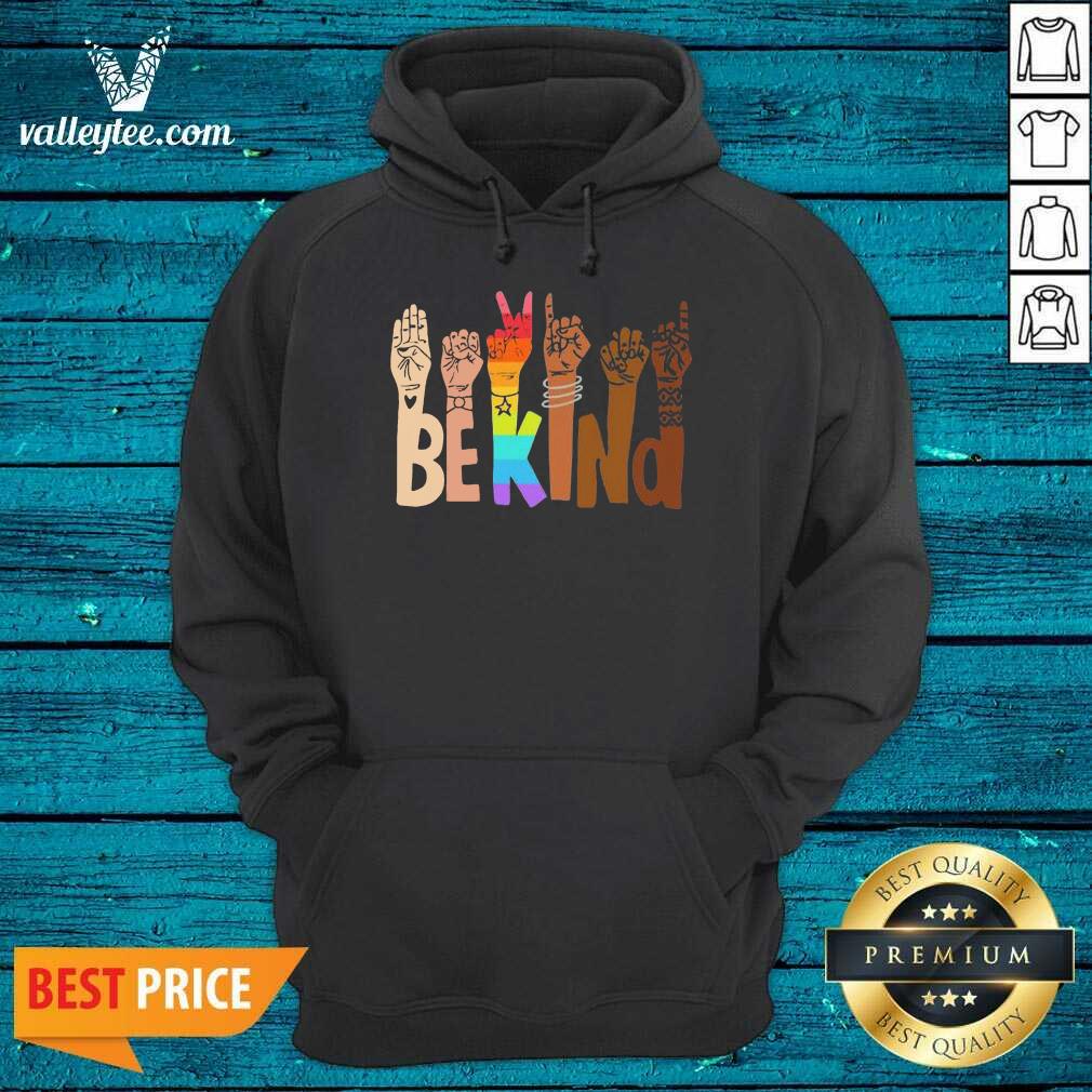 Good Be Kind Hands Lgbt Shirt - Image 2