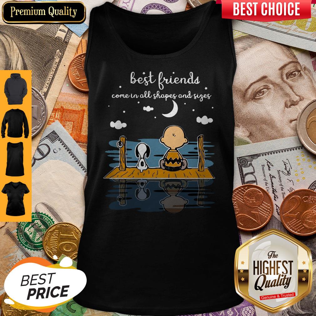 Snoopy And Peanut Best Friends Come In All Shapes And Sizes Shirt - Image 3