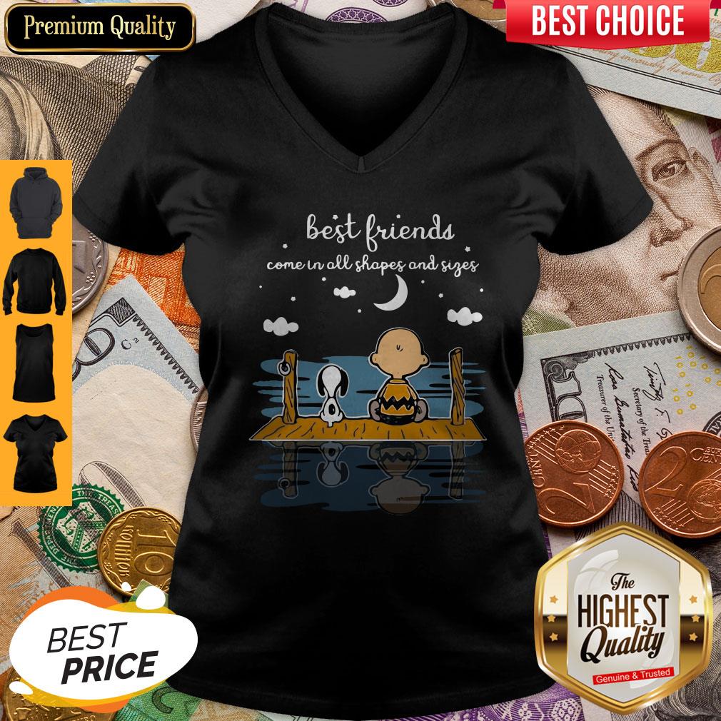 Snoopy And Peanut Best Friends Come In All Shapes And Sizes Shirt - Image 2