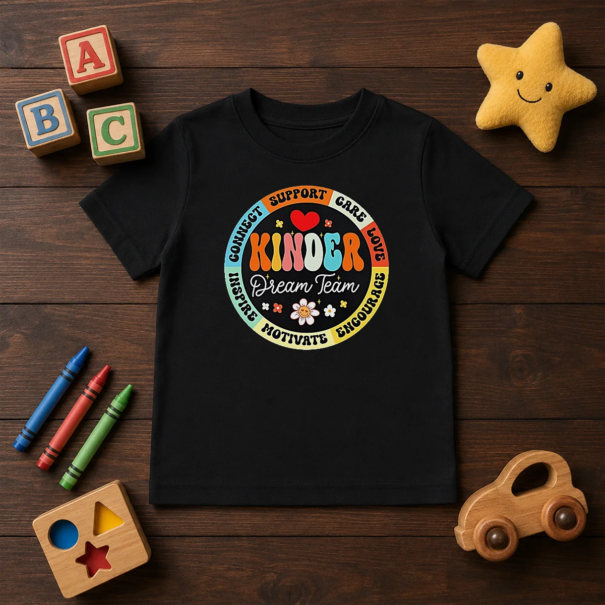 Top Kinder Dream Team Shirt - Image 9