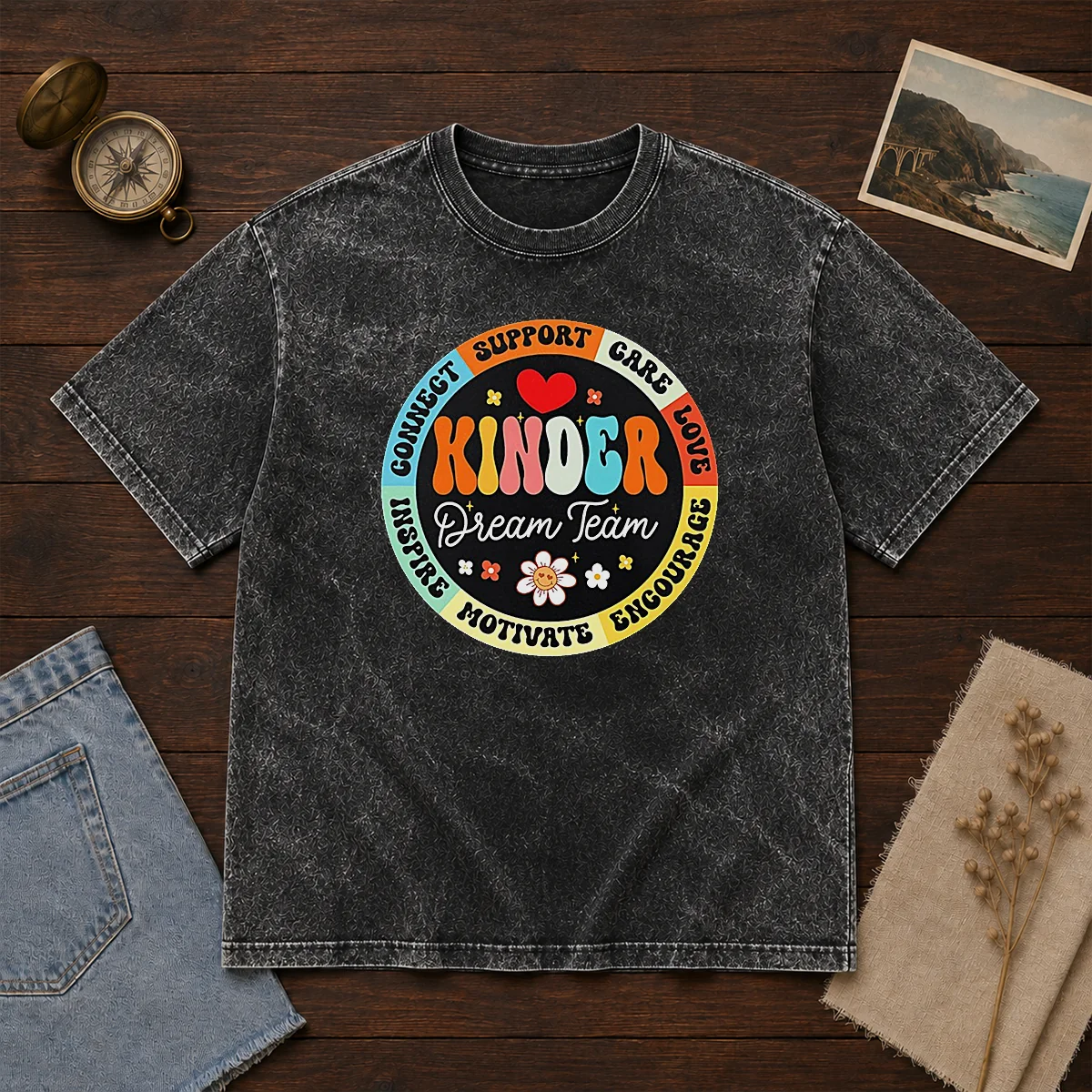 Top Kinder Dream Team Shirt - Image 8