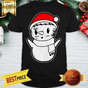 Post Malone Snowman Santa Christmas Shirt