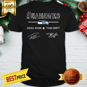 Seattle Seahawks Russell Wilson Tyler Lockett Signature Shirt