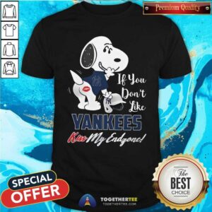 Great Snoopy New York Yankees For MLB Fans T-Shirt