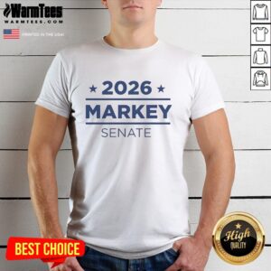 Official Markey For Senate 2026 T-Shirt