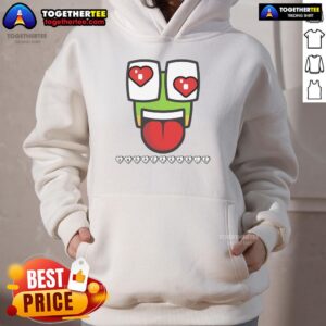 Alternative view of Pretty White Candy Heart T-Shirt