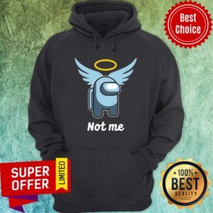 Alternative view of Premium Pas Moi Angel Not Me Shirt