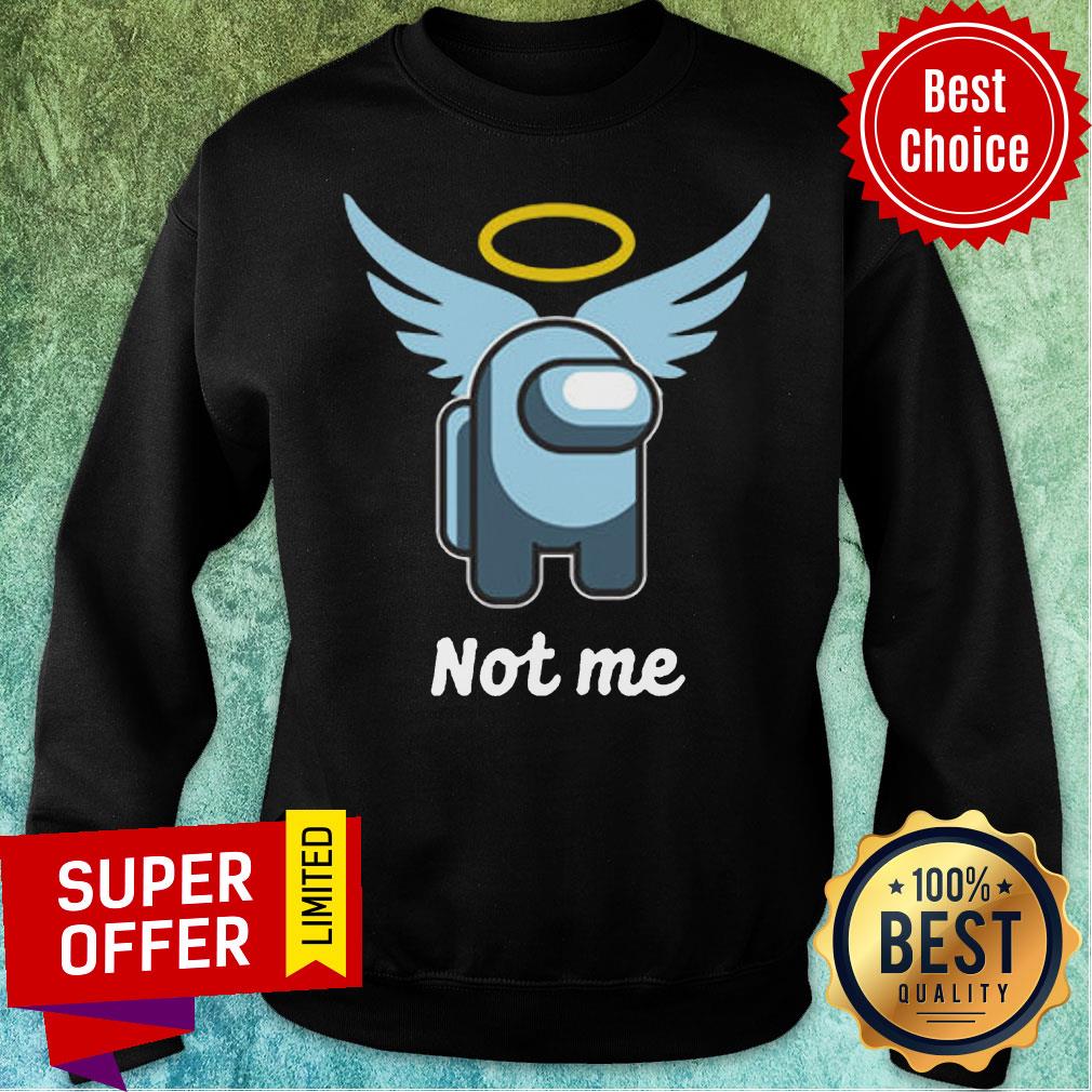 Premium Pas Moi Angel Not Me Shirt - Image 5