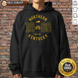 Alternative view of Happy Northern Kentucky University Collegiate Circle T-Shirt