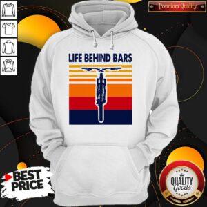 Alternative view of Good Vintage Retro Bike Life Behind Bars Shirt