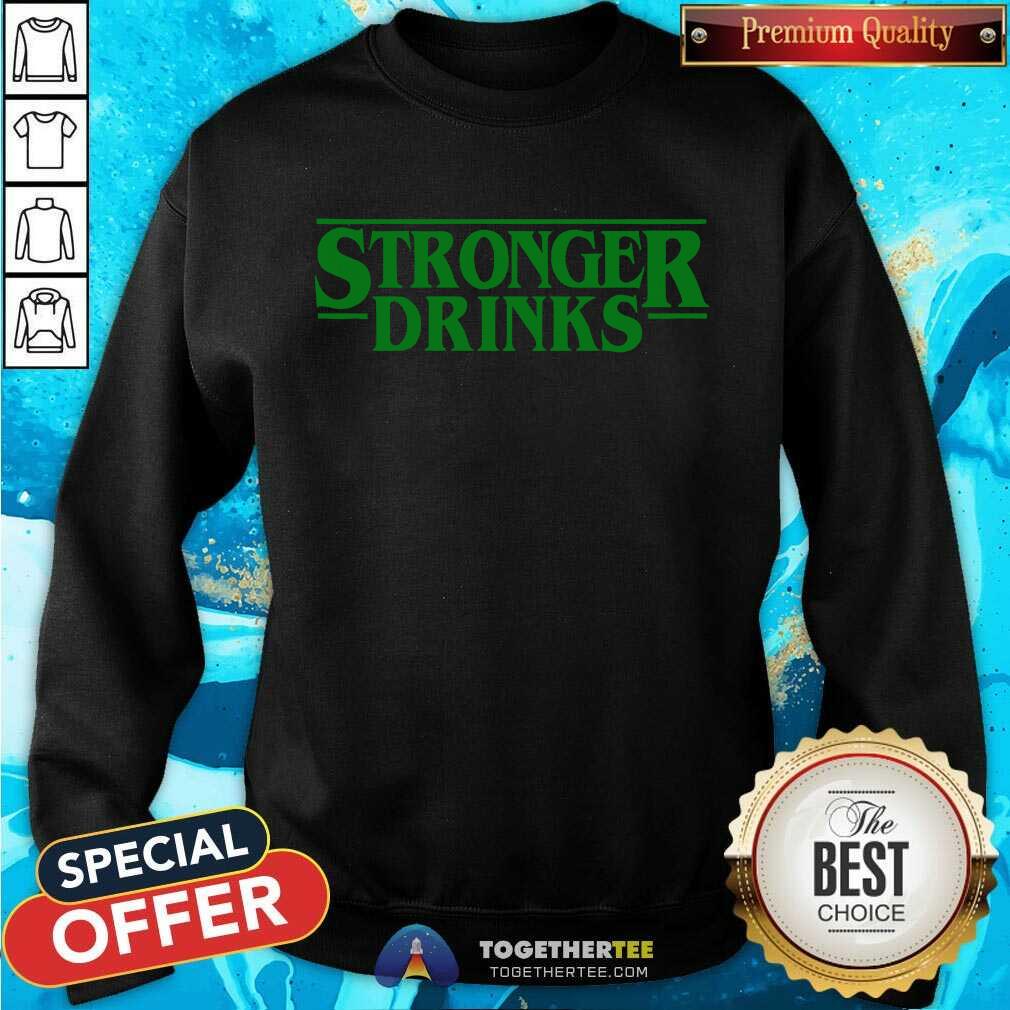 Stronger Drinks Washed Gym T-shirt - Image 5
