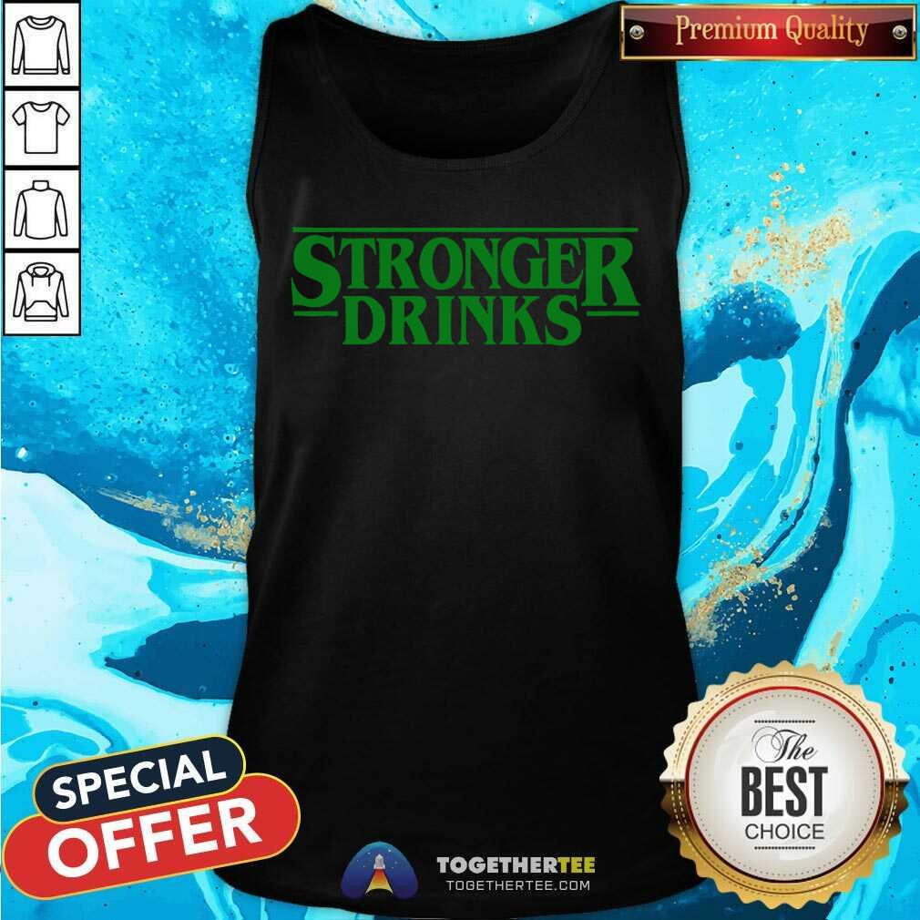 Stronger Drinks Washed Gym T-shirt - Image 4