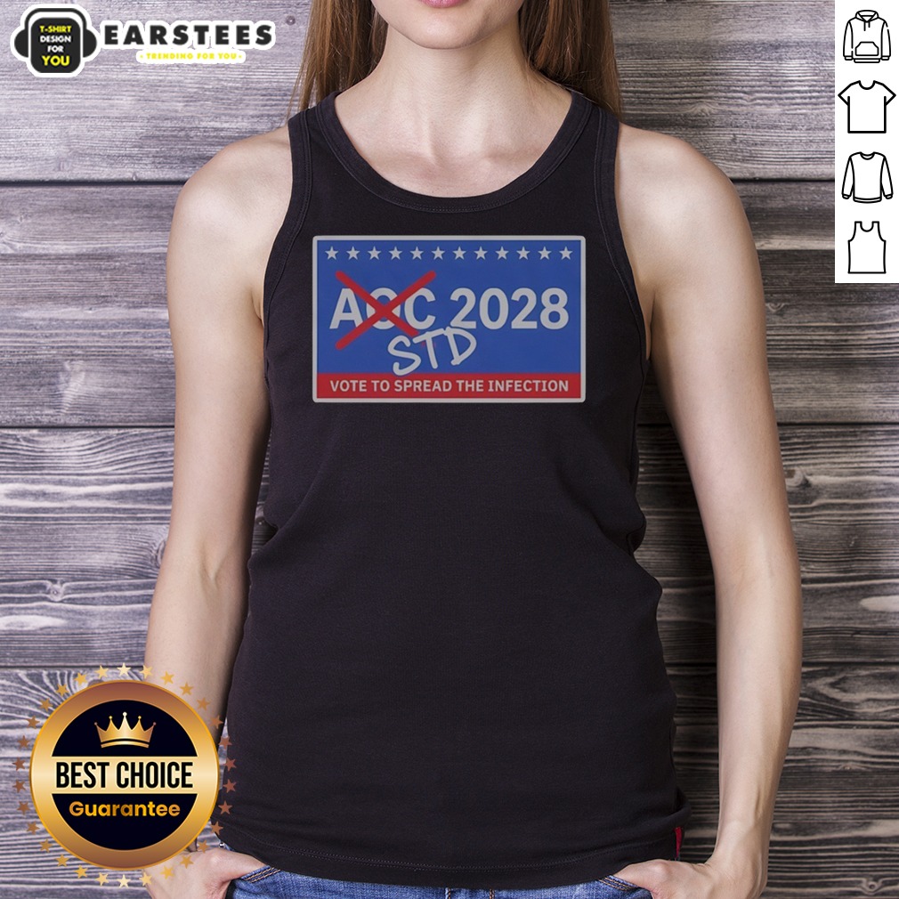 Official AOC 2028 STD Vote To Spread The Infection Shirt - Image 5