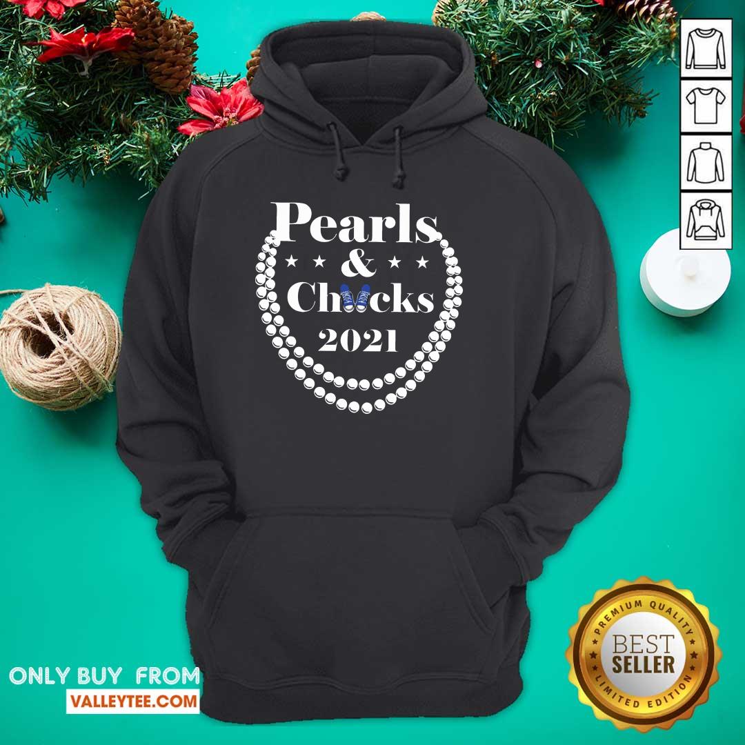 Fantastic Chucks And Pearls 2021 Harris And Biden Shirt - Image 2