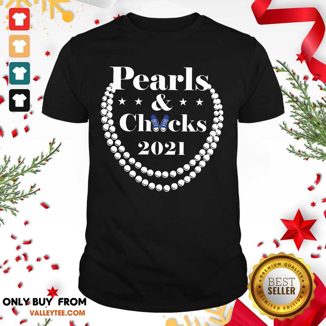 Fantastic Chucks And Pearls 2021 Harris And Biden Shirt