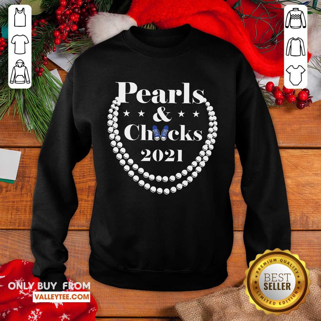 Fantastic Chucks And Pearls 2021 Harris And Biden Shirt - Image 5