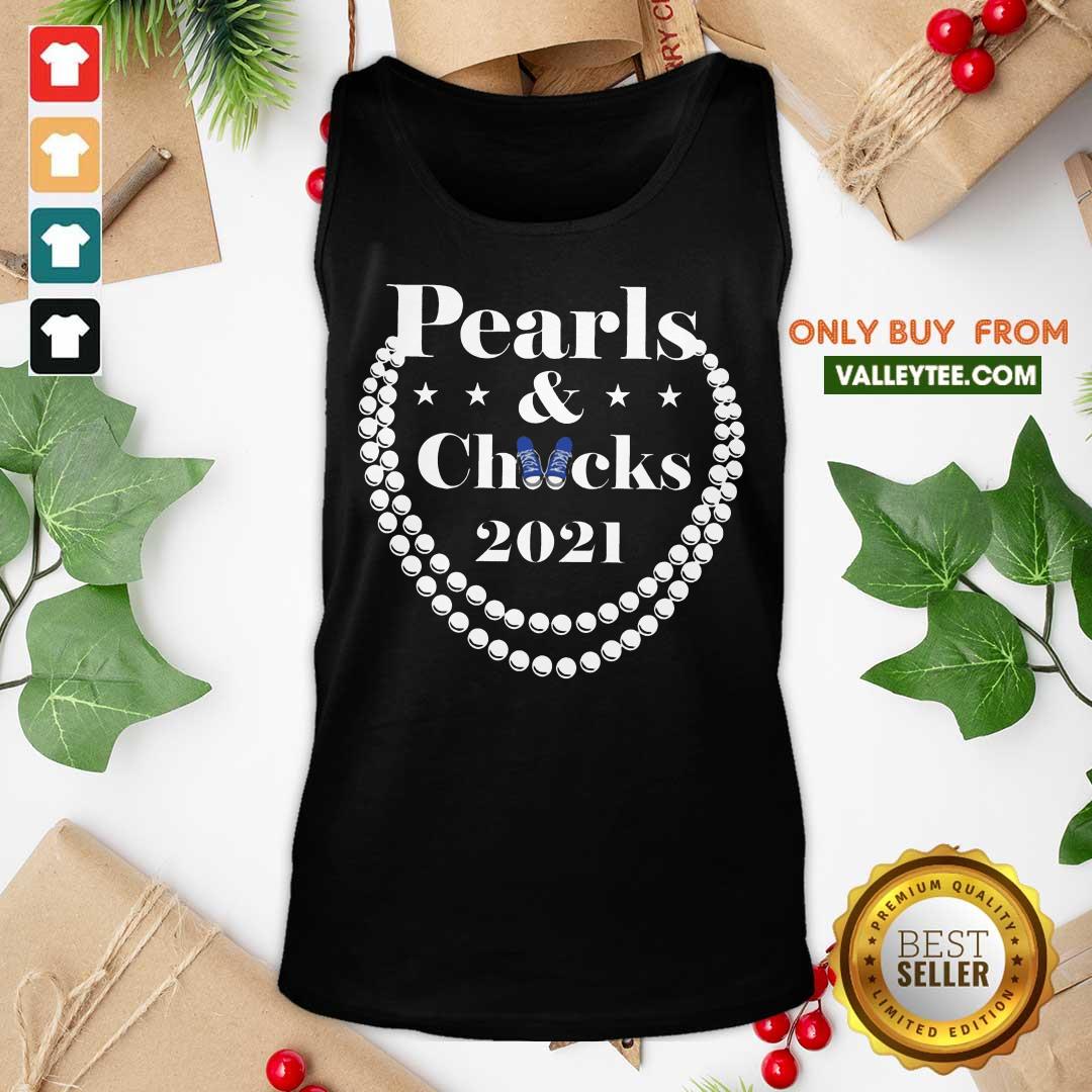 Fantastic Chucks And Pearls 2021 Harris And Biden Shirt - Image 4