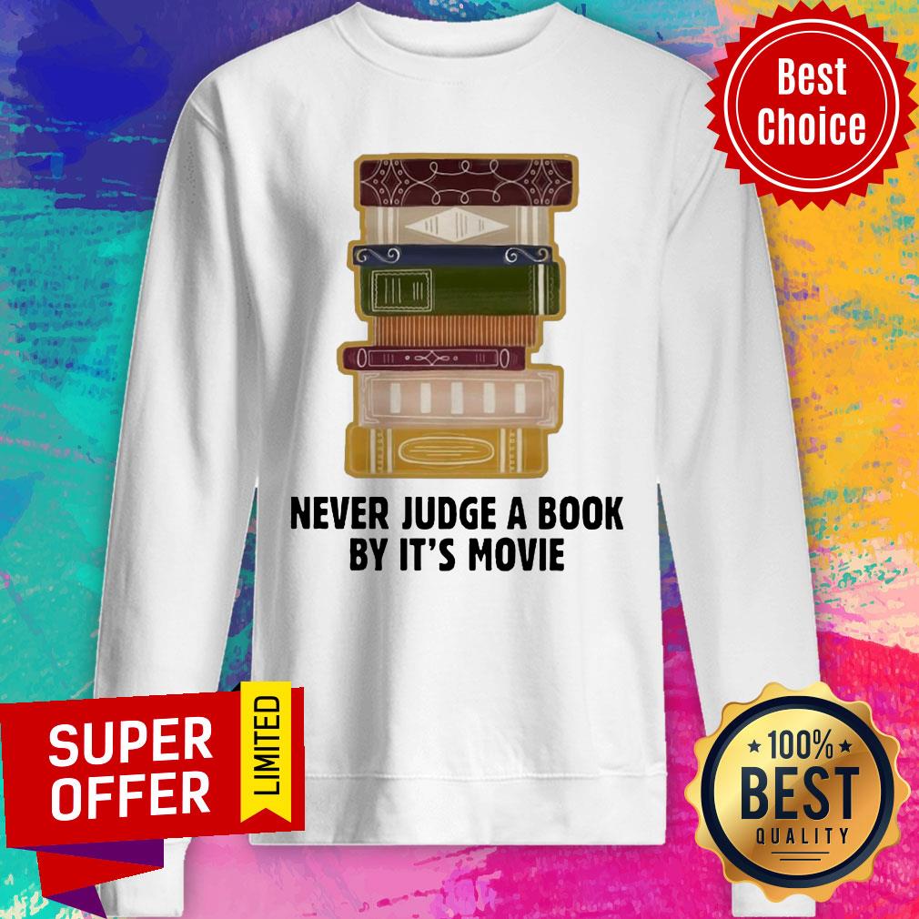 Never Judge A Book By It's Movie Shirt - Image 5