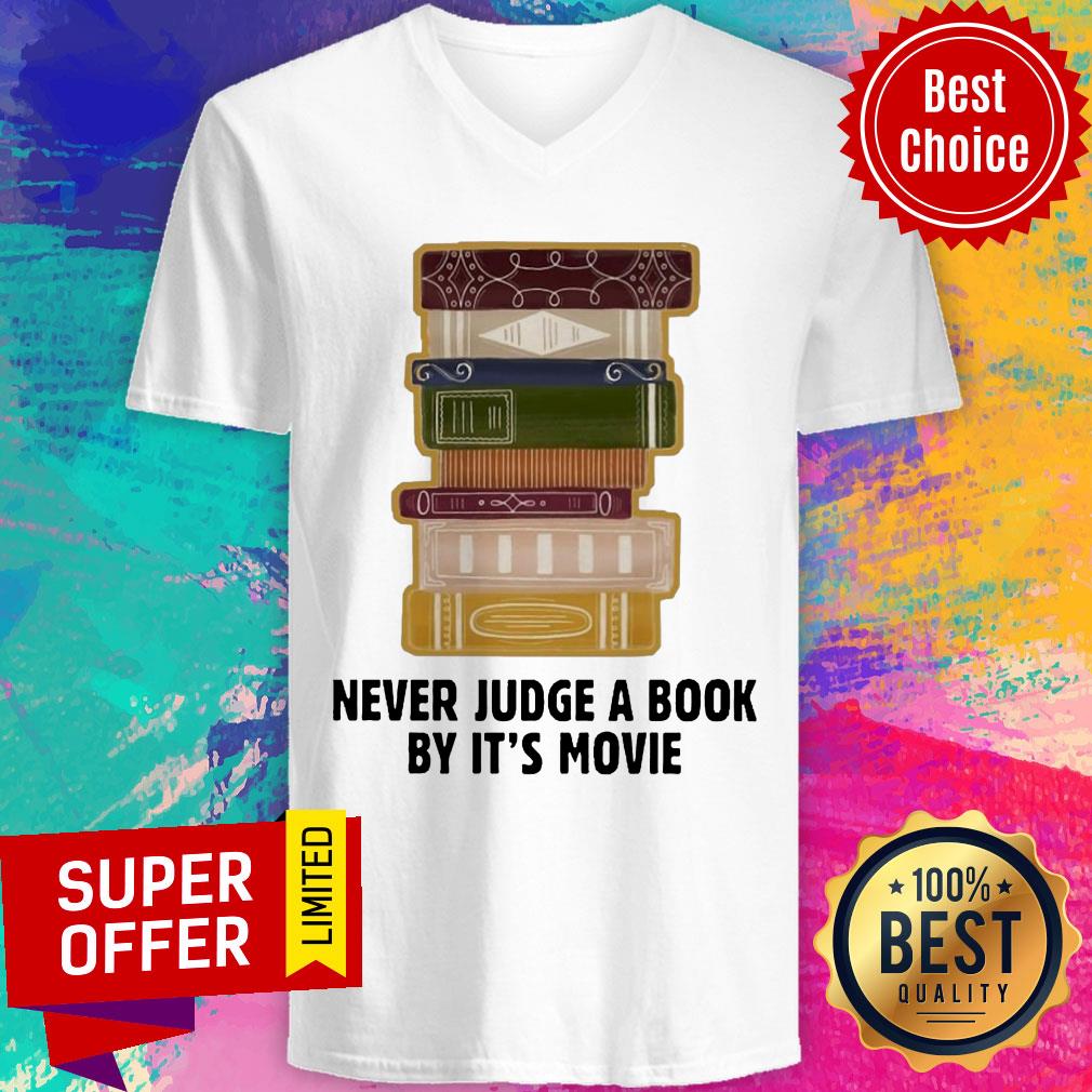 Never Judge A Book By It's Movie Shirt - Image 3