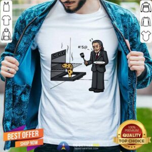 Premium Funny Melting Pizza T-Shirt