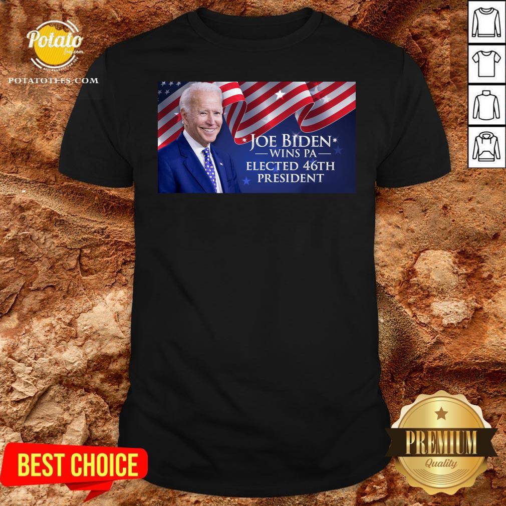 Perfect 46th President Joe Biden Elected American Shirt