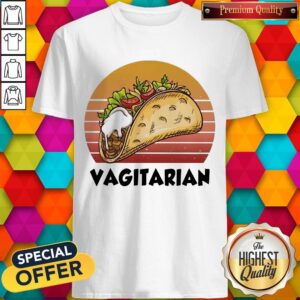 Top Vagiatarian Food Vintage Retro Shirt
