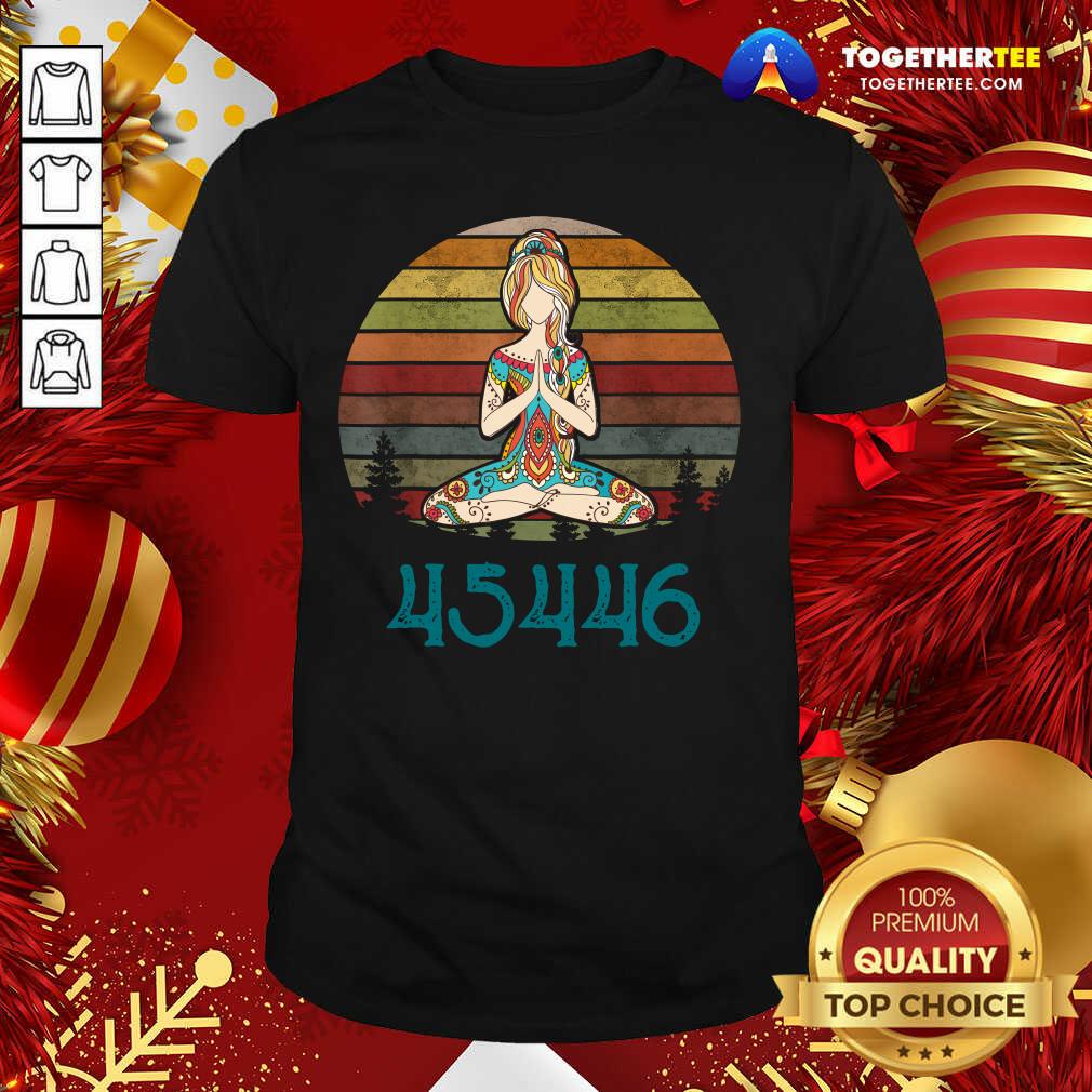 Nice 45446 Beige AF 45% Against 45 Yoga Namaste Shirt