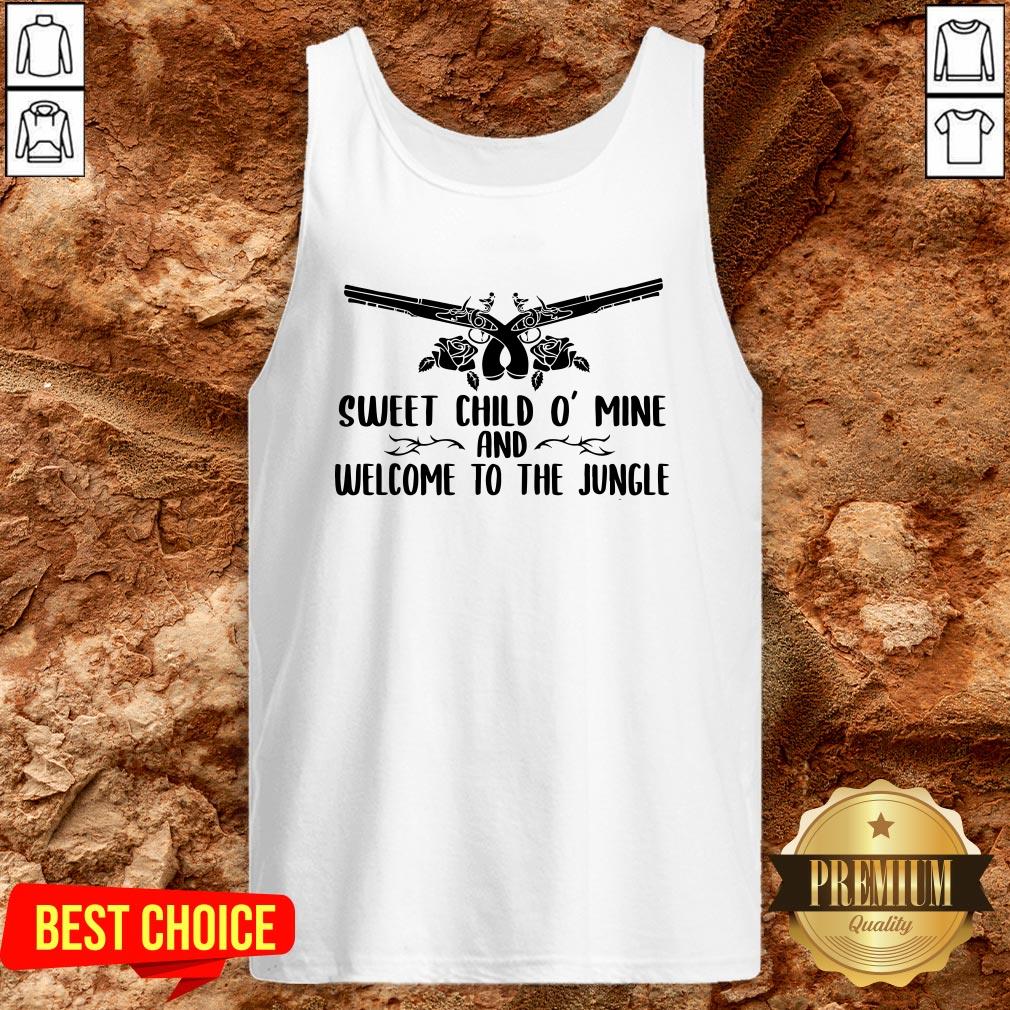 Reality Of Parenting Somewhere Between Sweet Child O Mine And Welcome To The Jungle Shirt - Image 3