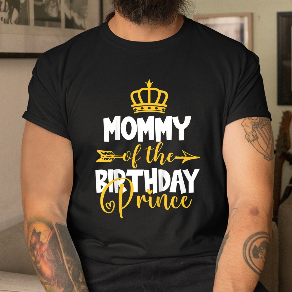 Mommy Of The Birthday Prince Shirt - Image 3