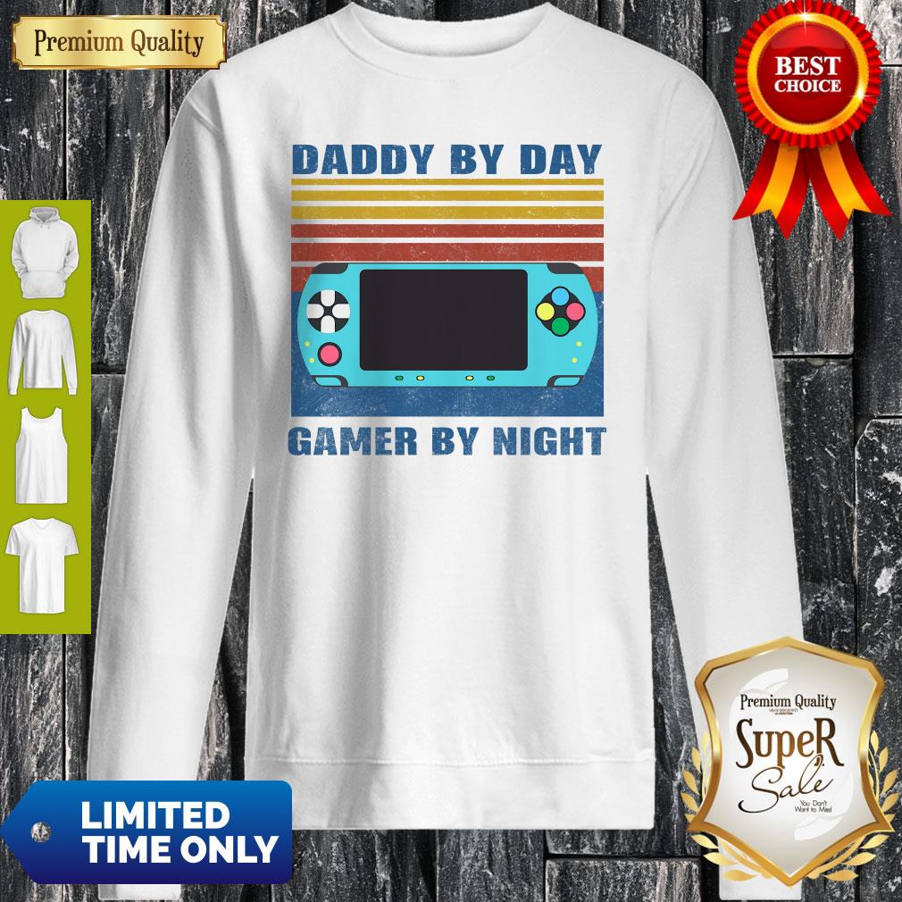 Official Daddy By Day Gamer By Night Shirt - Image 5