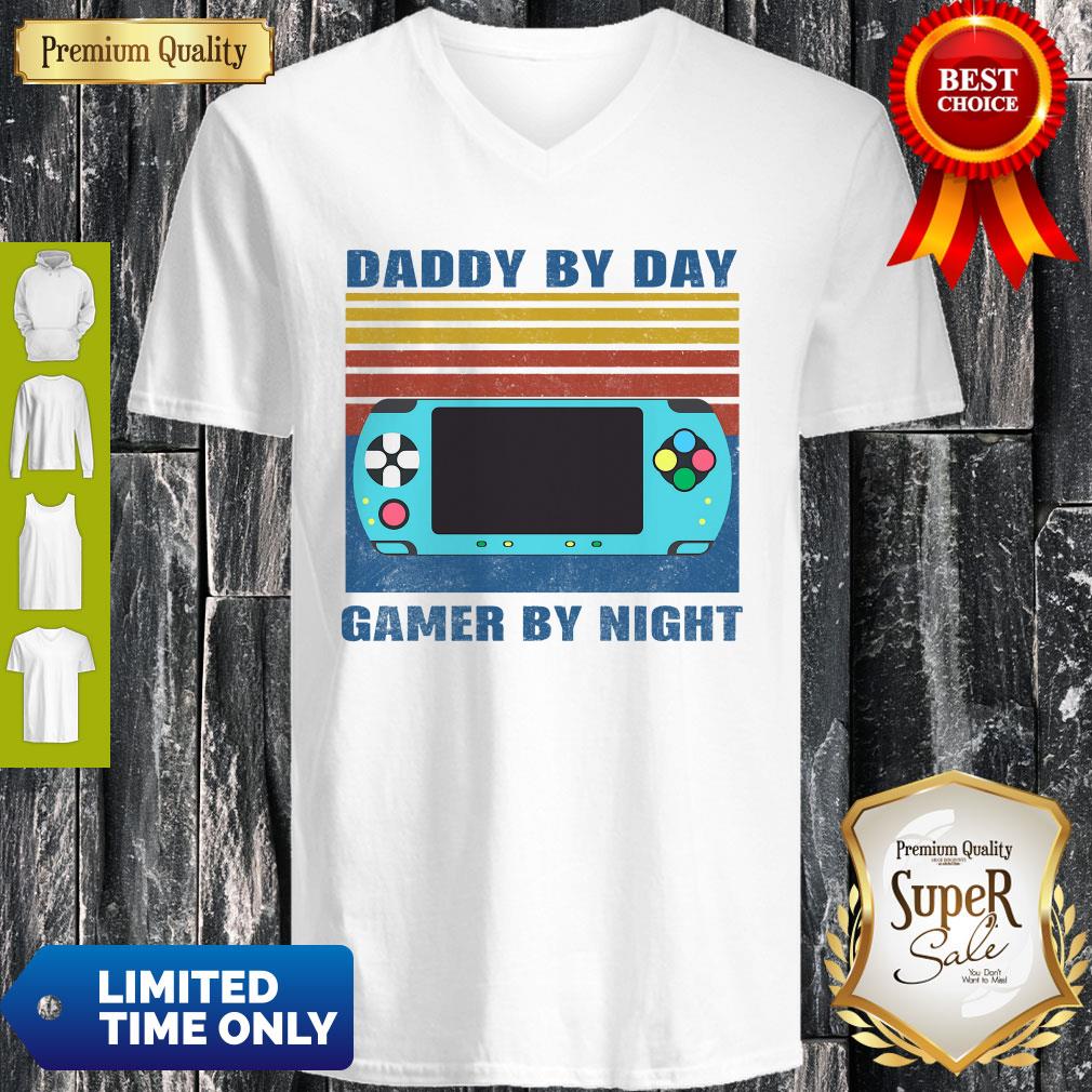 Official Daddy By Day Gamer By Night Shirt - Image 3