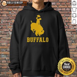 Alternative view of Hot Wyoming Buffalo T-Shirt