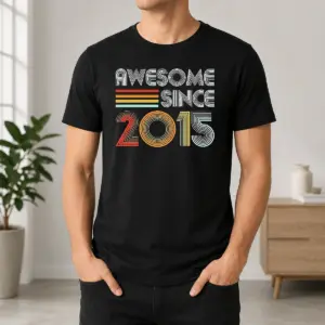 Nice Top Since 2015 Vintage Shirt