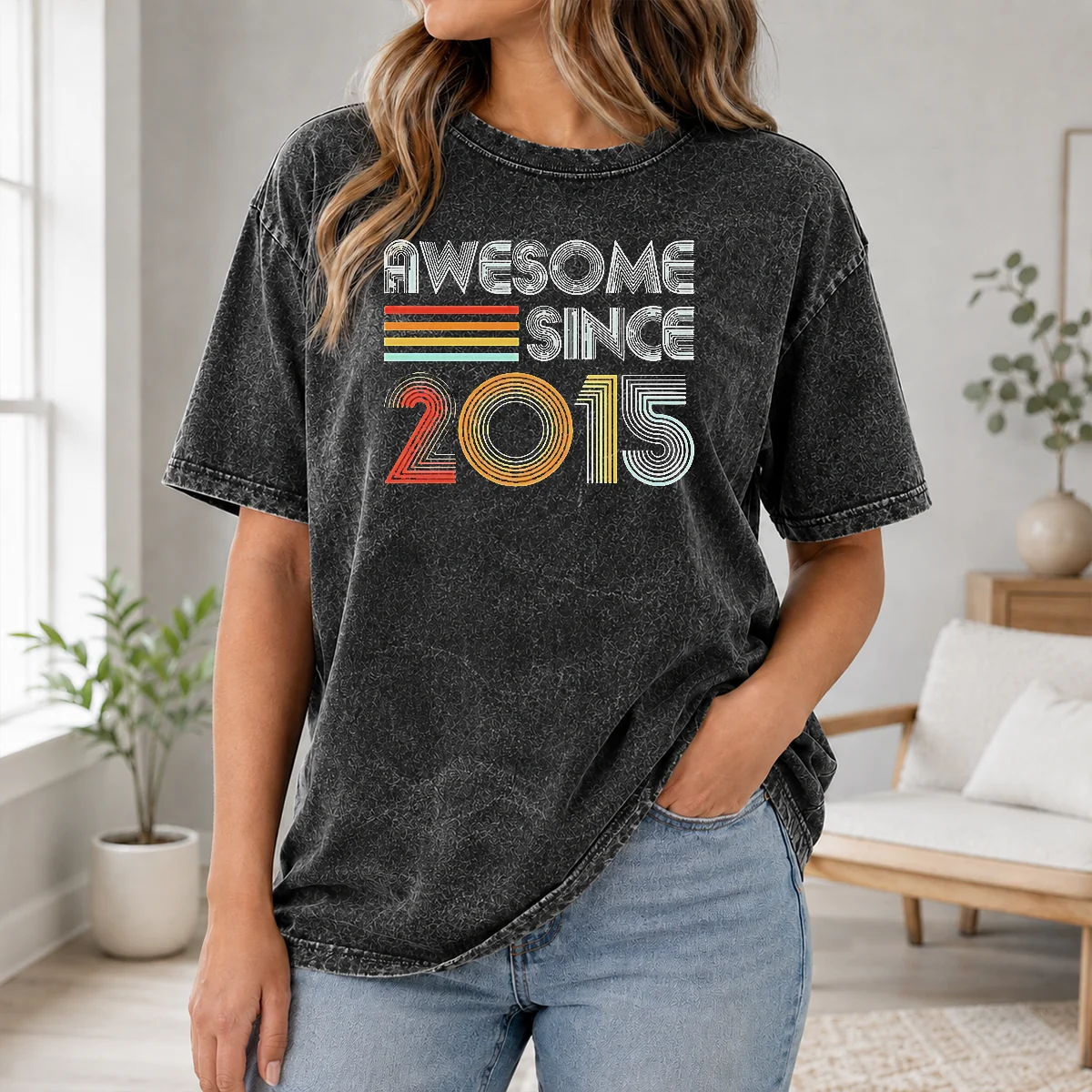 Nice Top Since 2015 Vintage Shirt - Image 8