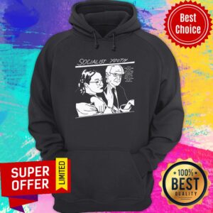 Alternative view of Bernie Sanders & Alexandria Ocasio Socialist Youth Shirt