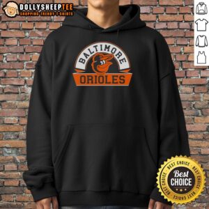 Alternative view of Awesome Baltimore Orioles Phase Banner Arch T-Shirt