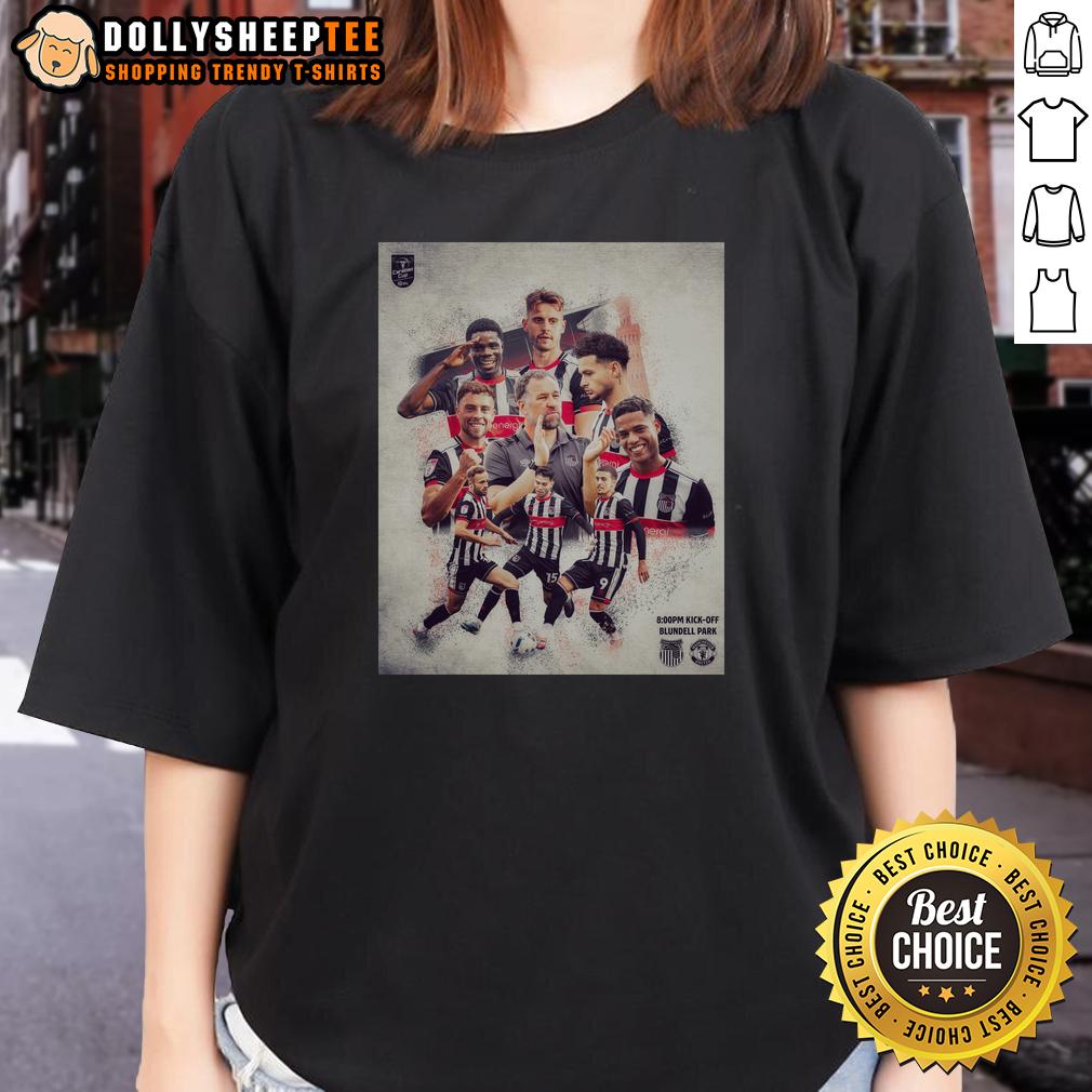 Awesome Grimsby Town Soccer Player T-Shirt - Image 3