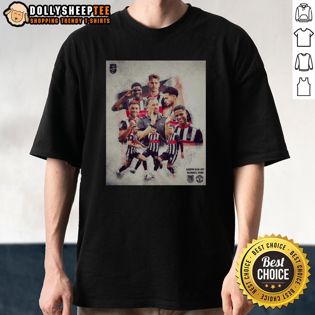 Awesome Grimsby Town Soccer Player T-Shirt