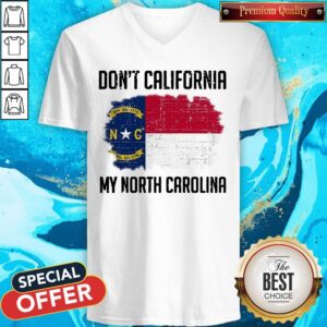 Alternative view of Official Don't California My North Carolina Shirt