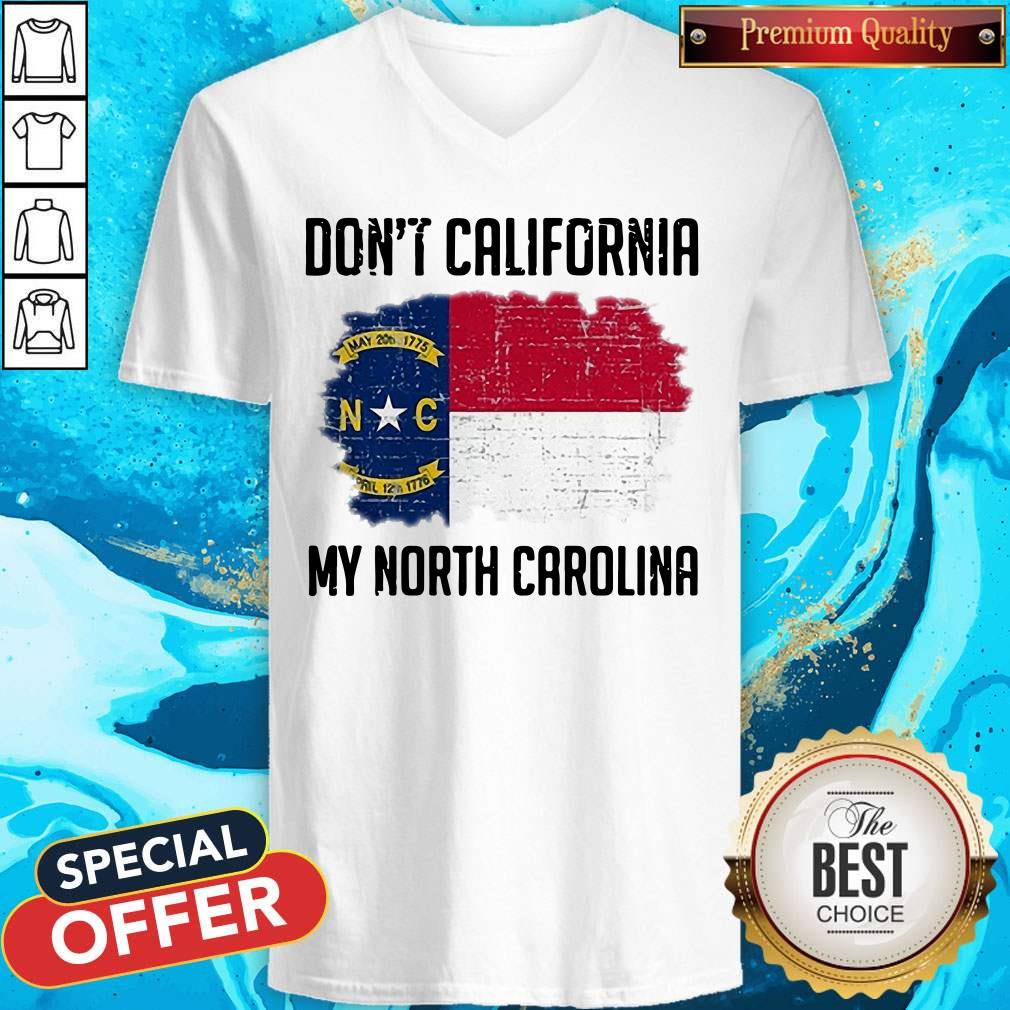 Official Don't California My North Carolina Shirt - Image 2