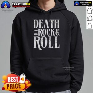 Alternative view of Original Death By Rock Roll T-Shirt