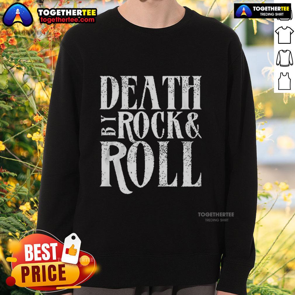 Original Death By Rock Roll T-Shirt - Image 5
