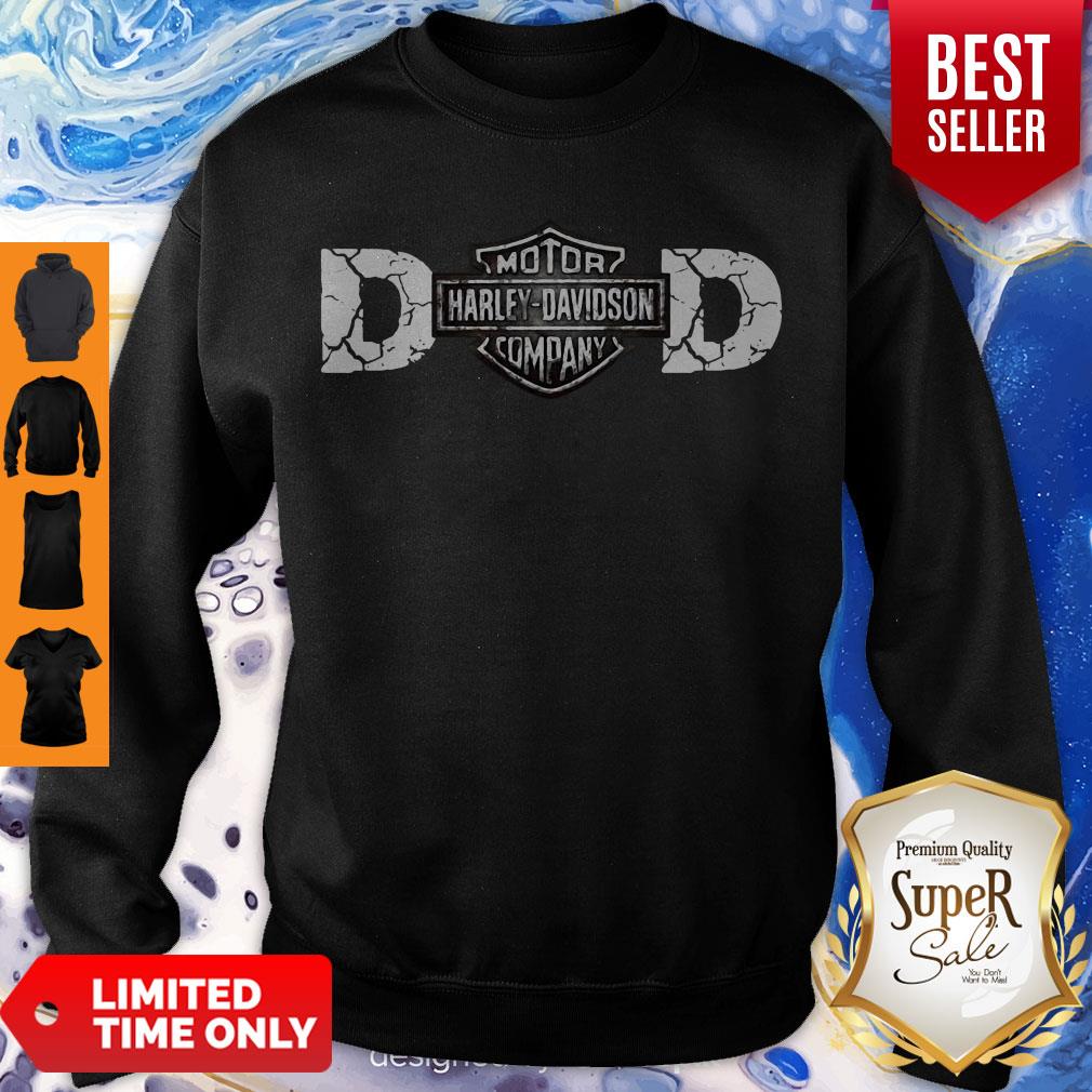 Awesome Dad Motor Harley Davidson Company Shirt - Image 3