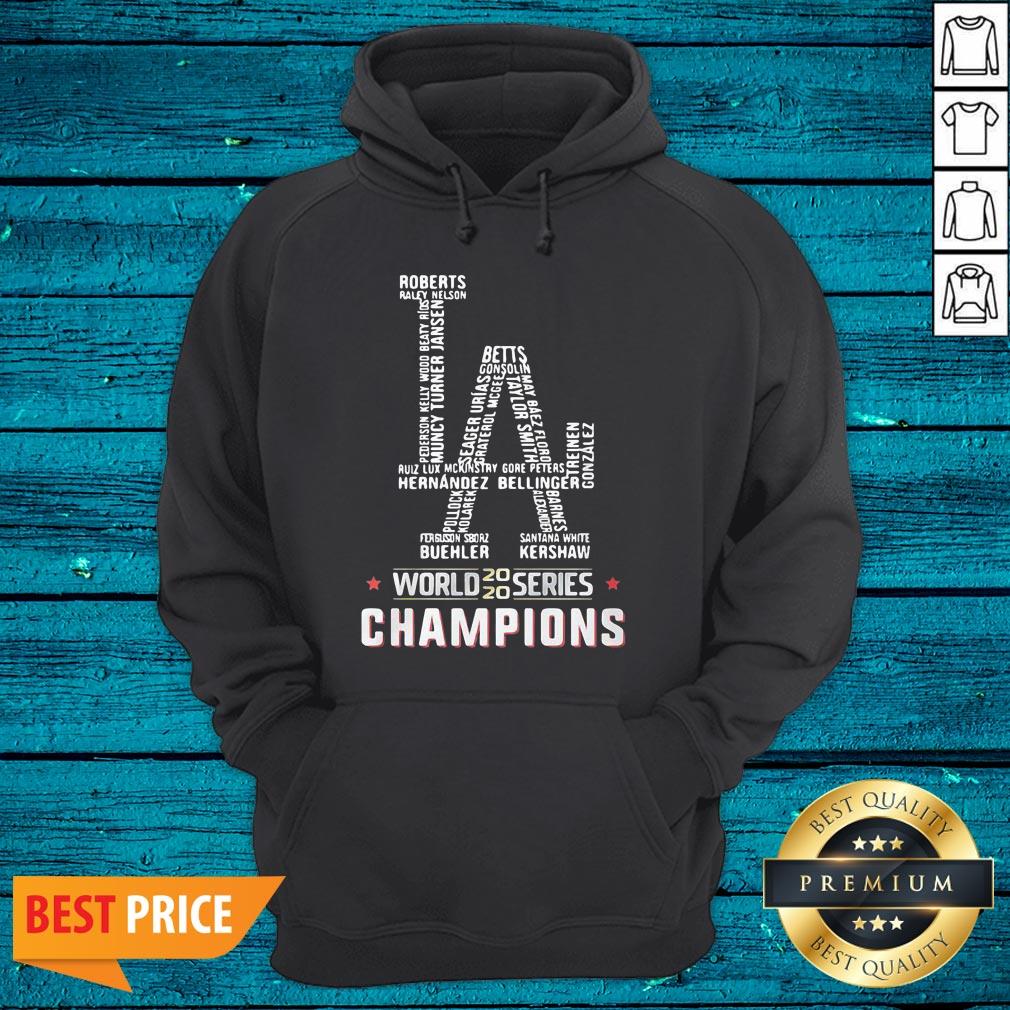 Happy Los Angeles Dodgers World Series 2020 Champions Shirt - Image 4