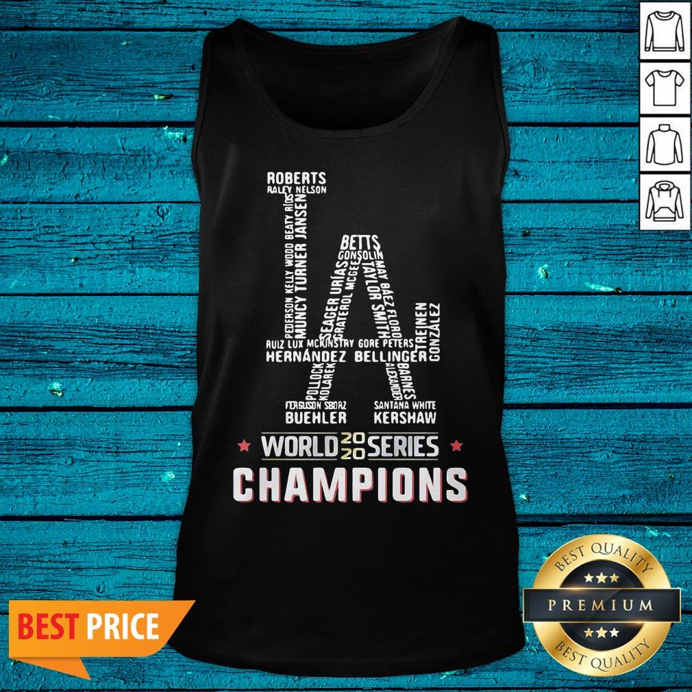Happy Los Angeles Dodgers World Series 2020 Champions Shirt - Image 2