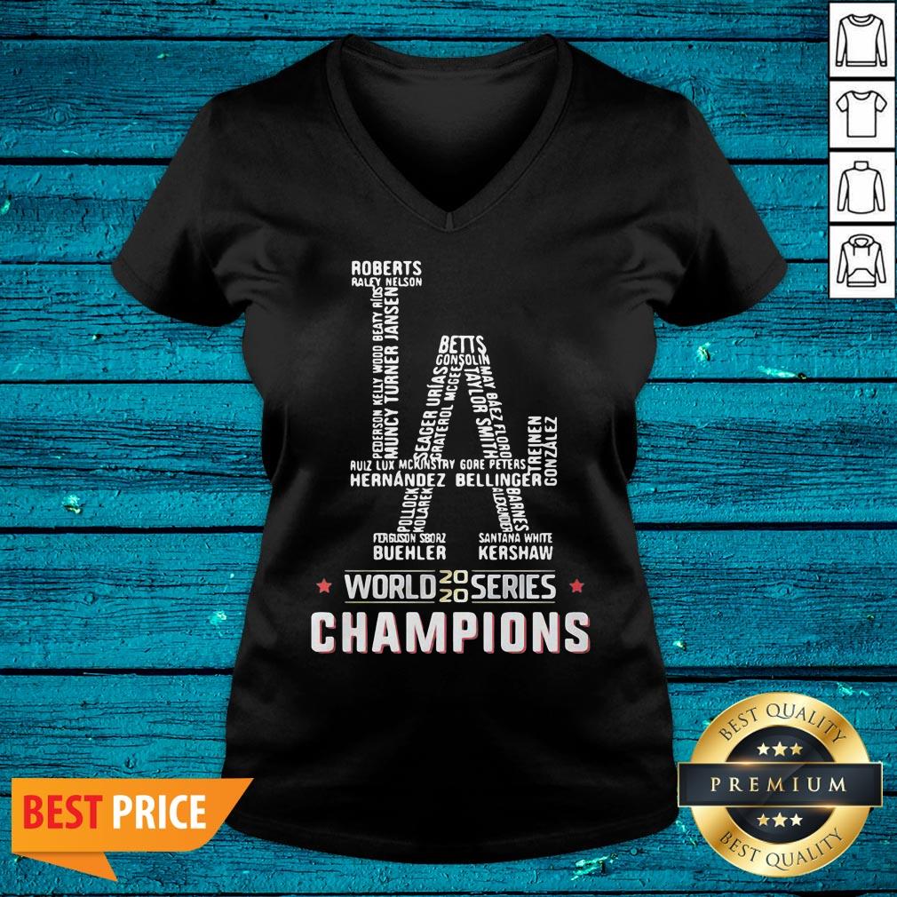 Happy Los Angeles Dodgers World Series 2020 Champions Shirt - Image 5
