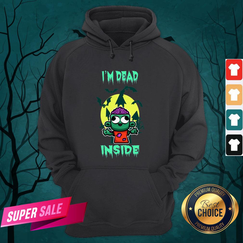 I'm Dead Inside Zombie Happy Halloween Shirt - Image 3